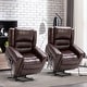 preview thumbnail 25 of 25, Breathable Rivet Power Lift Recliner Chair with Massage,Heat and USB Port