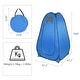 preview thumbnail 10 of 8, Portable Pop Up Shower Tent Changing Room Dressing Camping Shelter