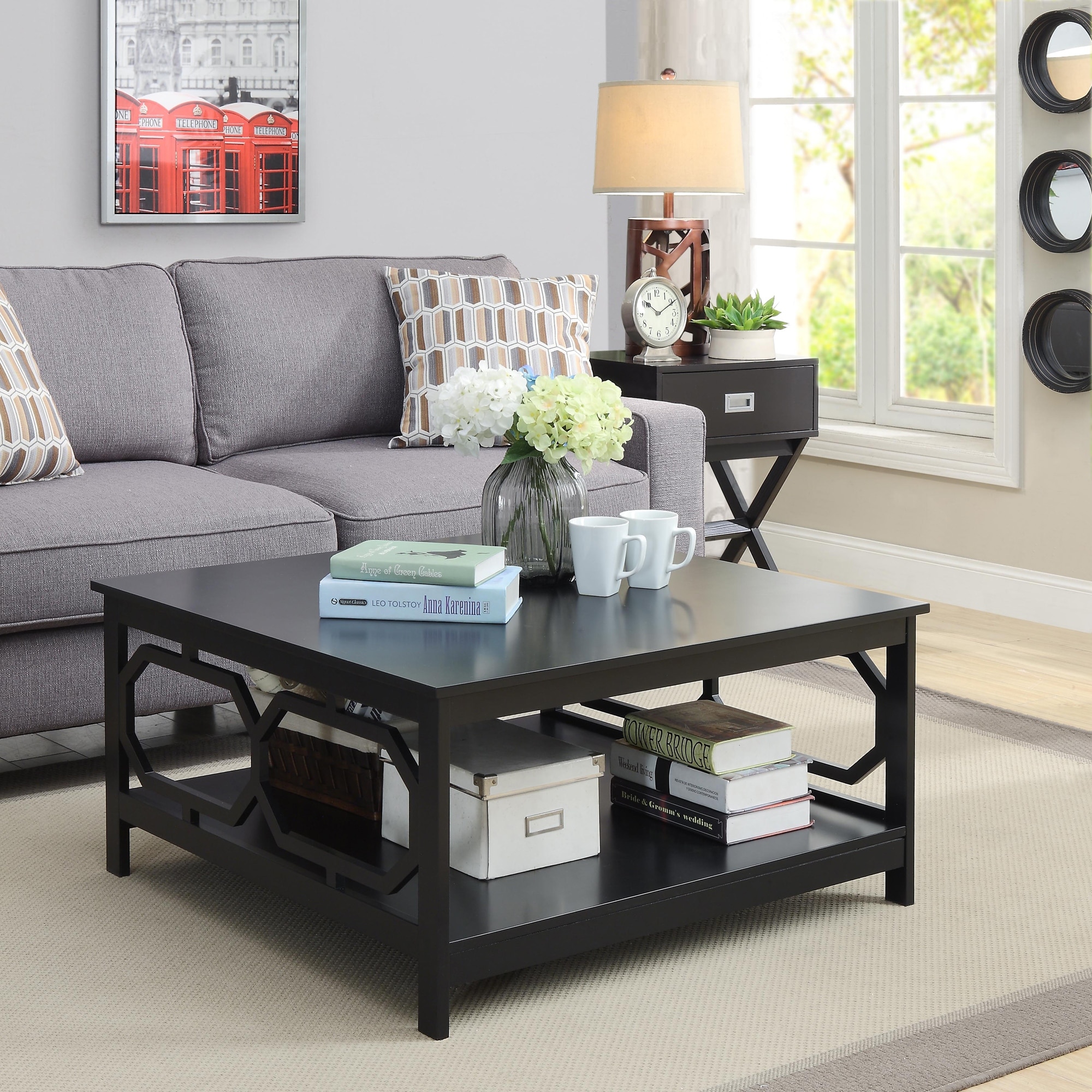 36 square hot sale coffee table