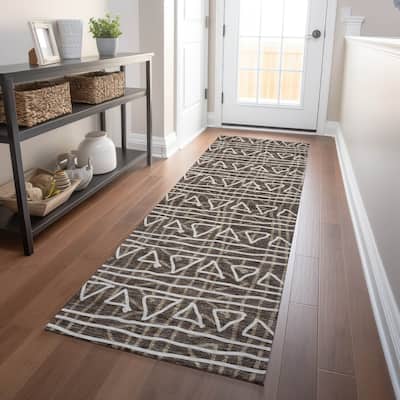 Premium Washable Super Soft Geo Mayfield Rug