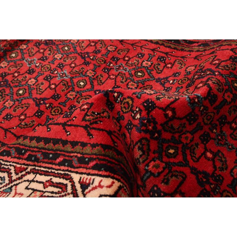 ECARPETGALLERY Hand-knotted Andelz Red Wool Rug - 2'6 x 9'3