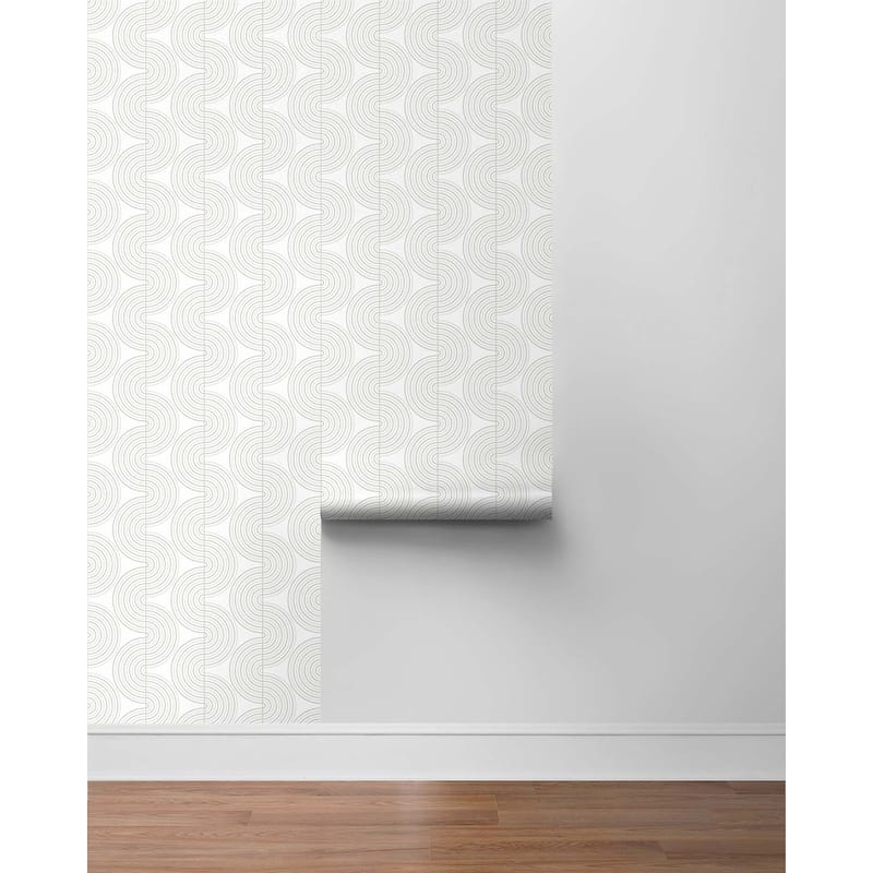 NextWall Zen Geo Peel and Stick Wallpaper