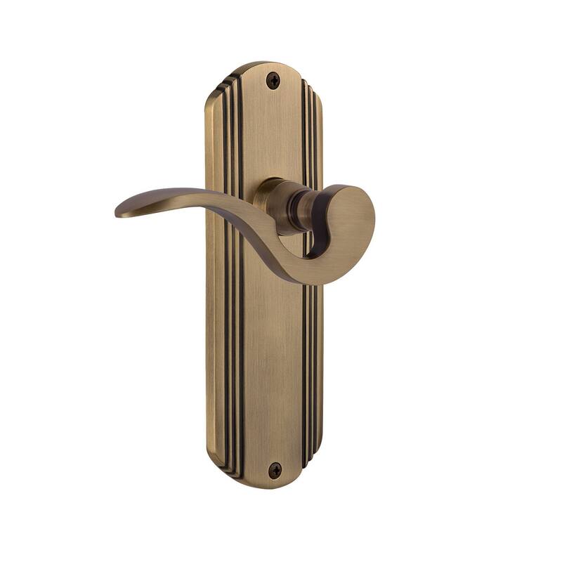 Nostalgic Warehouse Manor Left Handed Non-Turning One-Sided Door Lever