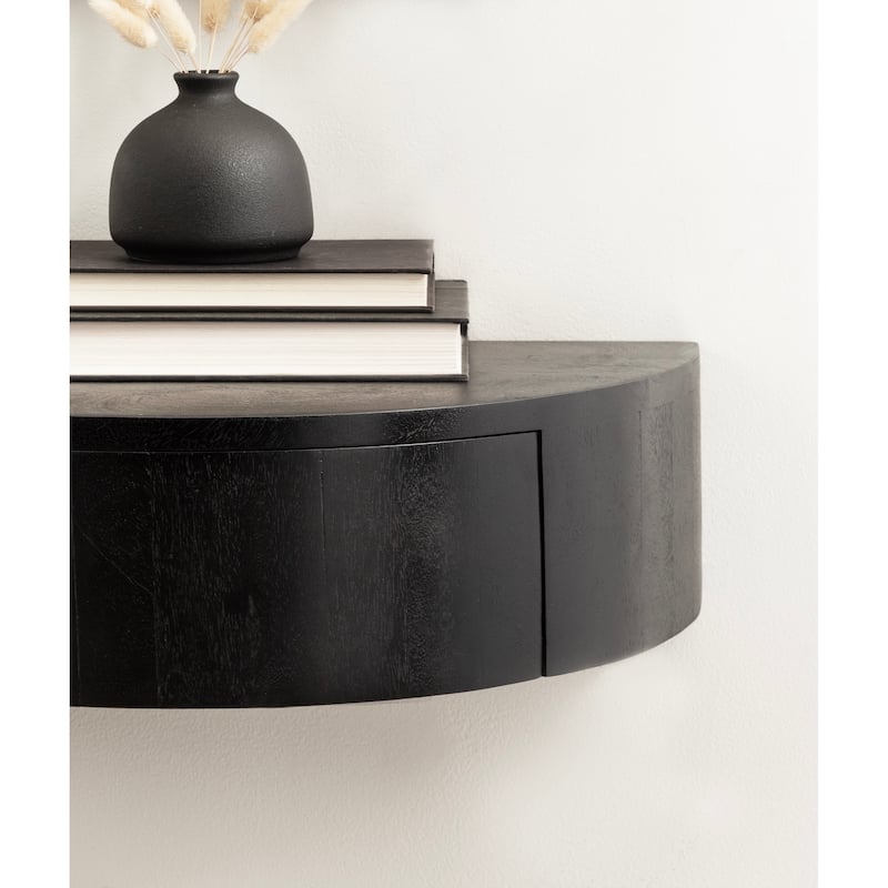 Kate and Laurel Reid Floating Wood Side Table