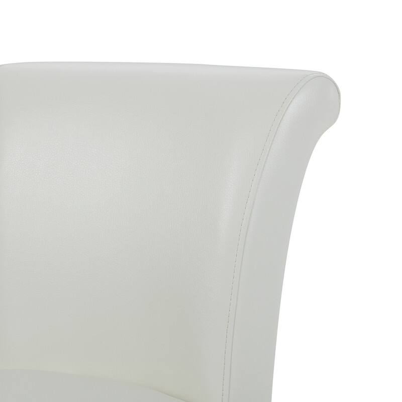 Spruce & Spring Noah Modern Upholstered Counter Height Swivel Barstool Single