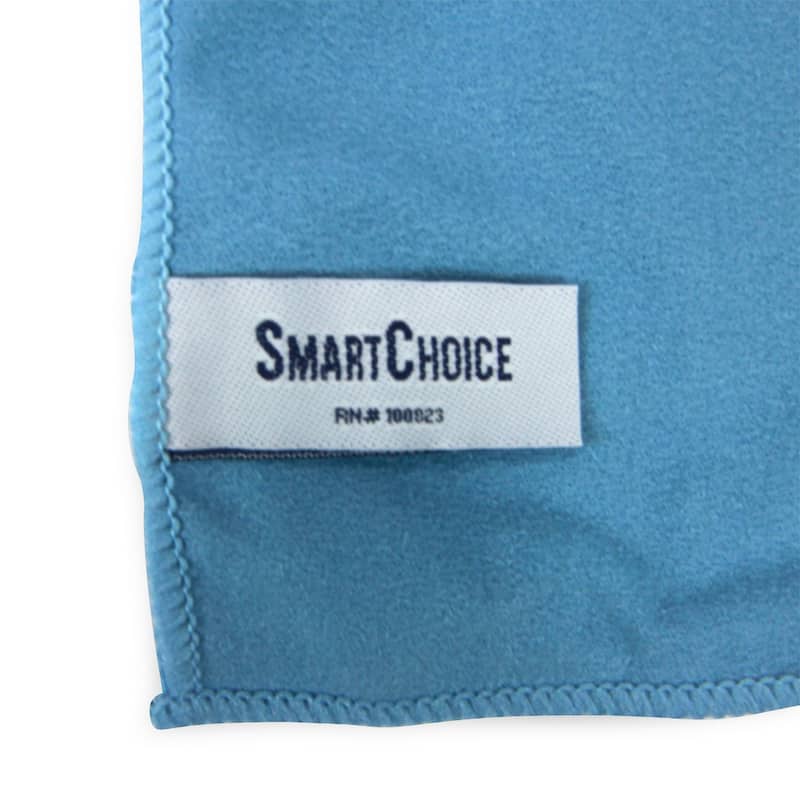 Arkwright 12-Piece Microfiber Suede Window Cleaning Cloths - 16x16