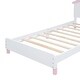 preview thumbnail 21 of 59, Full Size Wooden Platform Bed Kids Bed with House-shaped Headboard & Motion Activated Night Lights, No Box Spring Needed