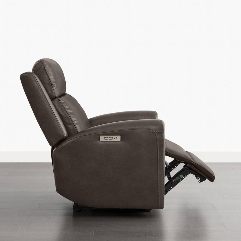 Spruce & Spring Power Recliner Chair Wall Hugger with USB & Type-C Charge