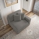 preview thumbnail 134 of 190, Modern Modular Sectional Sofa Corduroy Chaise Lounges