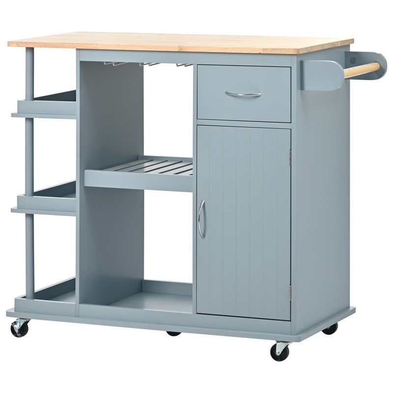 https://ak1.ostkcdn.com/images/products/is/images/direct/d709fcddb9ace44c6ed6db902c497867b1780996/Multipurpose-Kitchen-Cart-Cabinet-with-Side-Storage-Shelves%2CRubber-Wood-Top%2C5-Wheels.jpg