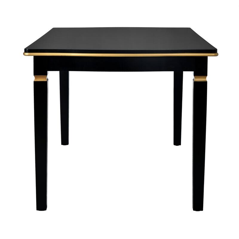 6-Piece Dining Set, 60" Rectangular Table and 4 Chairs and 1 Bench