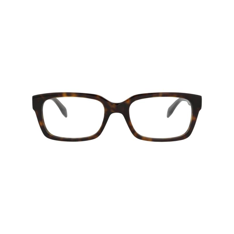 Alexander McQueen Square-Frame Acetate Optical Frames - Havana Havana Transparent - Multi