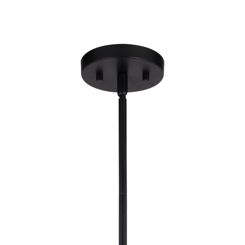 Beloit Farmhouse Kitchen Island Mini Pendant Ceiling Light Clear Seeded Glass