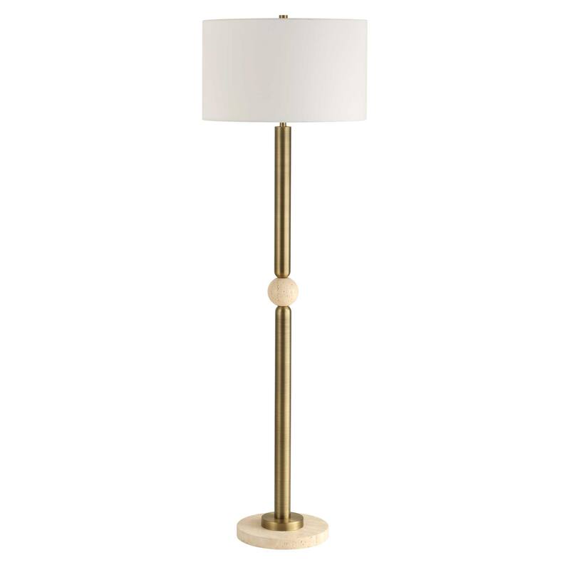 Uttermost Hudson Gold Floor Lamp