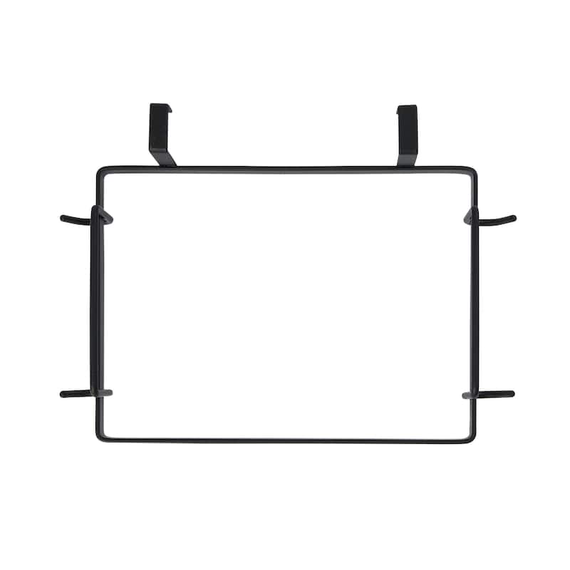 Household Essentials Metal Trash Bag Holder - 10.4"L x 7.1"W x 2.8"H
