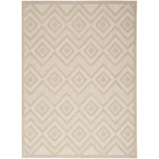 Nourison Versatile Indoor/Outdoor Geometric Flatweave Area Rug