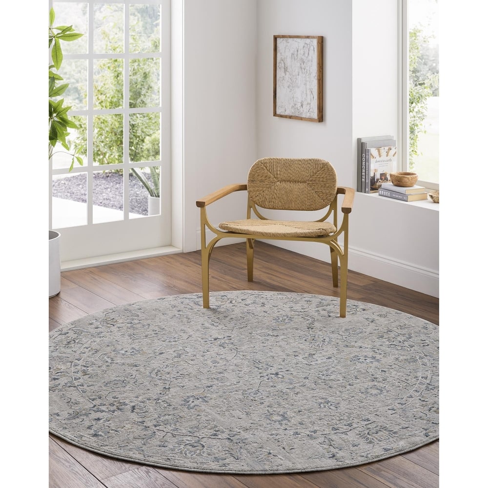 Livabliss Brunswick Traditional Medallion Area Rug