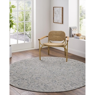 Livabliss Brunswick Traditional Medallion Area Rug