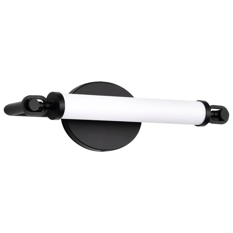 Edgeworth 16 Inch LED Vanity Matte Black Acrylic Lens - Matte Black