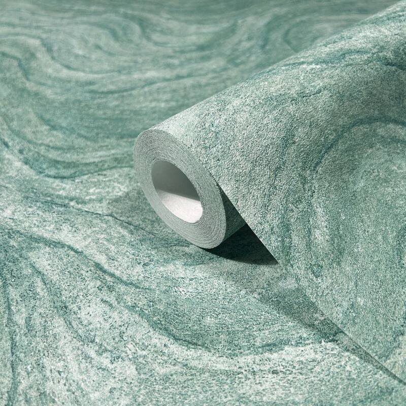 Galerie Wallcoverings Bricks and More Collection Marble Optic Matte Finish Vinyl on Non-woven Wallpaper Roll