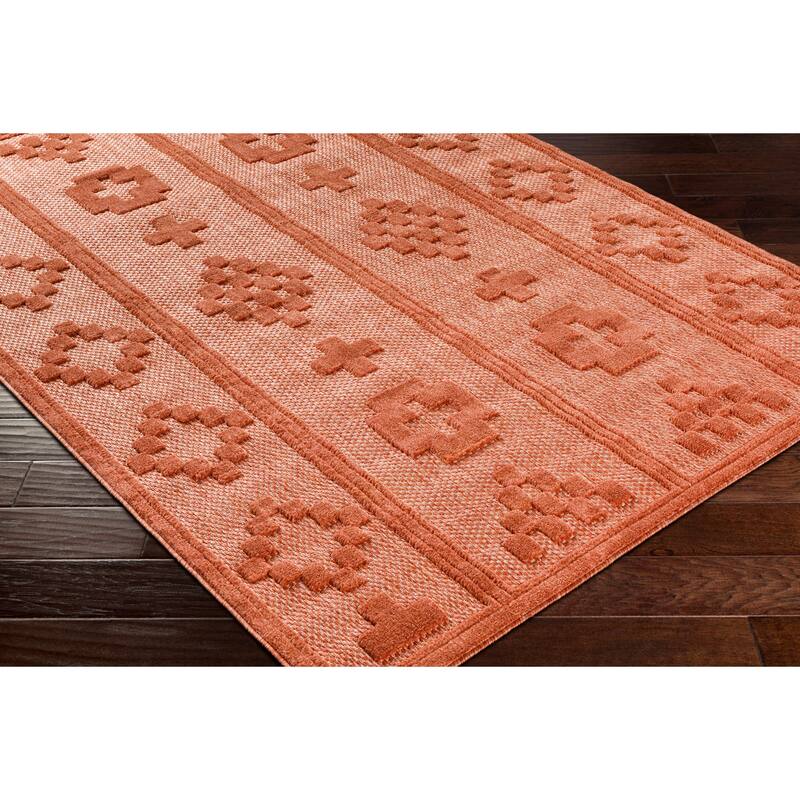Livabliss San Diego Indoor/ Outdoor Geometric Area Rug