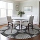 preview thumbnail 38 of 47, Premium Washable Super Soft Contemporary Geo Mayfield Rug Gray - 8' x 8' - Round