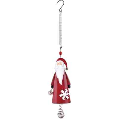 Red Santa Bouncy, Set of 2