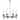 Innovations Lighting Downtown Urban - Lincoln - 8 Light 32" Stem Hung Chandlier