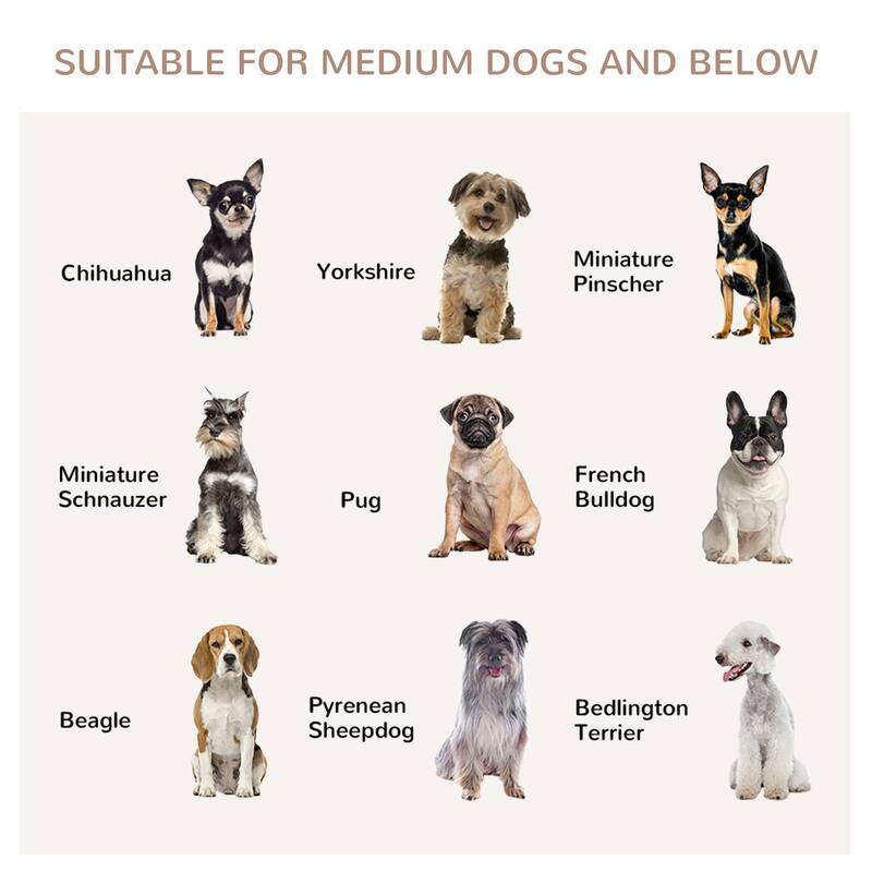 PawHut Dog Crate Furniture with Water-resistant Cushion, Dog Crate End Table with Double Doors