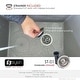 preview thumbnail 5 of 42, STYLISH 25 inch Single Bowl Dual Mount Composite Granite Utility Sink