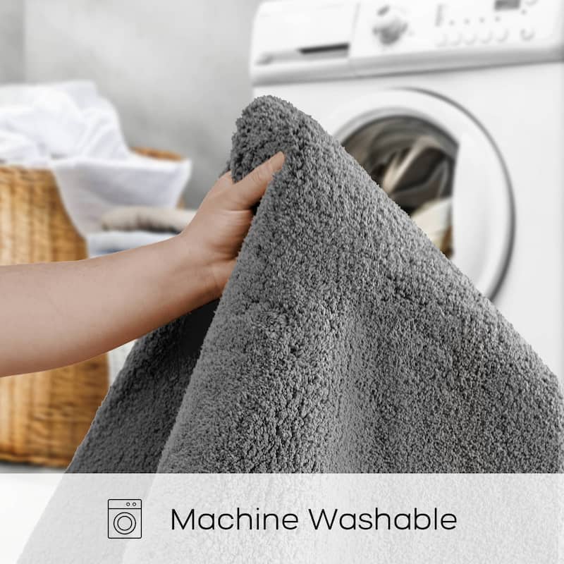 Madison Park Signature Marshmallow Bath Rug