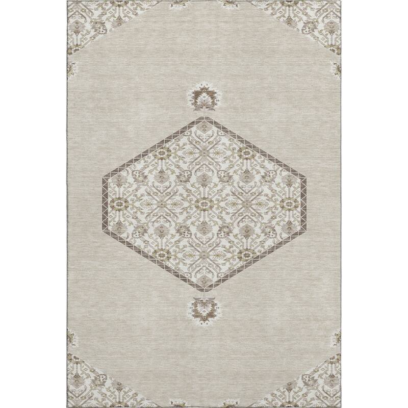Premium Washable Super Soft Traditional Global Mayfield Rug
