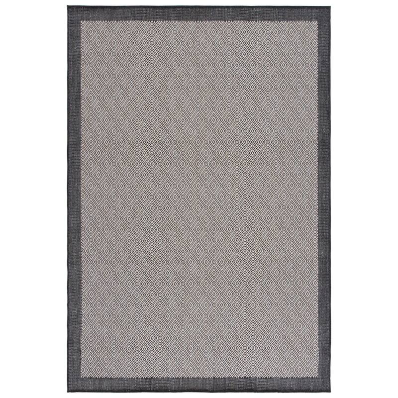 SAFAVIEH Beach House Zahida Transitional Rug - 4' x 6' - Black/Ivory