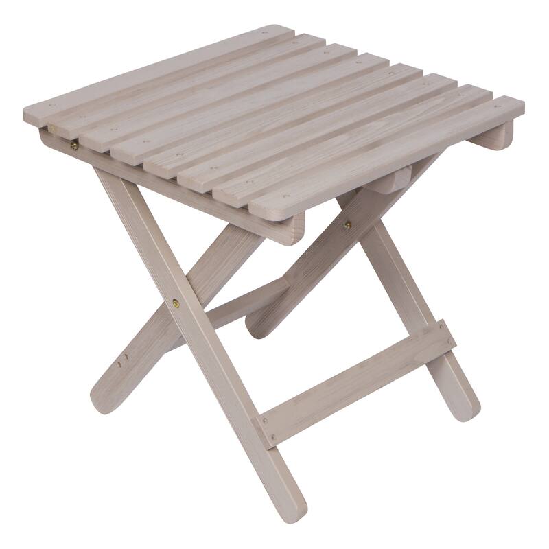 Laguna Assembled Square Folding Table - 19 W x 19 L x 19 H