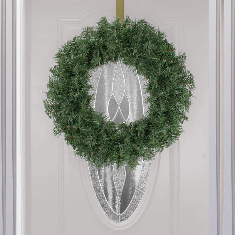 Canadian Pine Artificial Christmas Wreath - 18" - Unlit