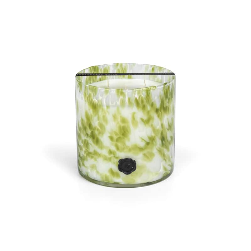 AG Opal Glass 5-Wick Candle Jar-Sicilian Lemon Bergamot - 8" dia x 8"