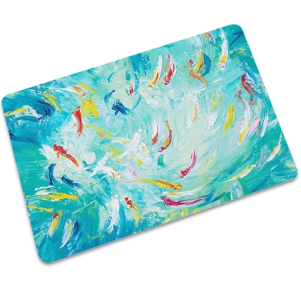 Shop Chezmax Non Slip Doormat Rubber Kitchen Floor Rug Hello