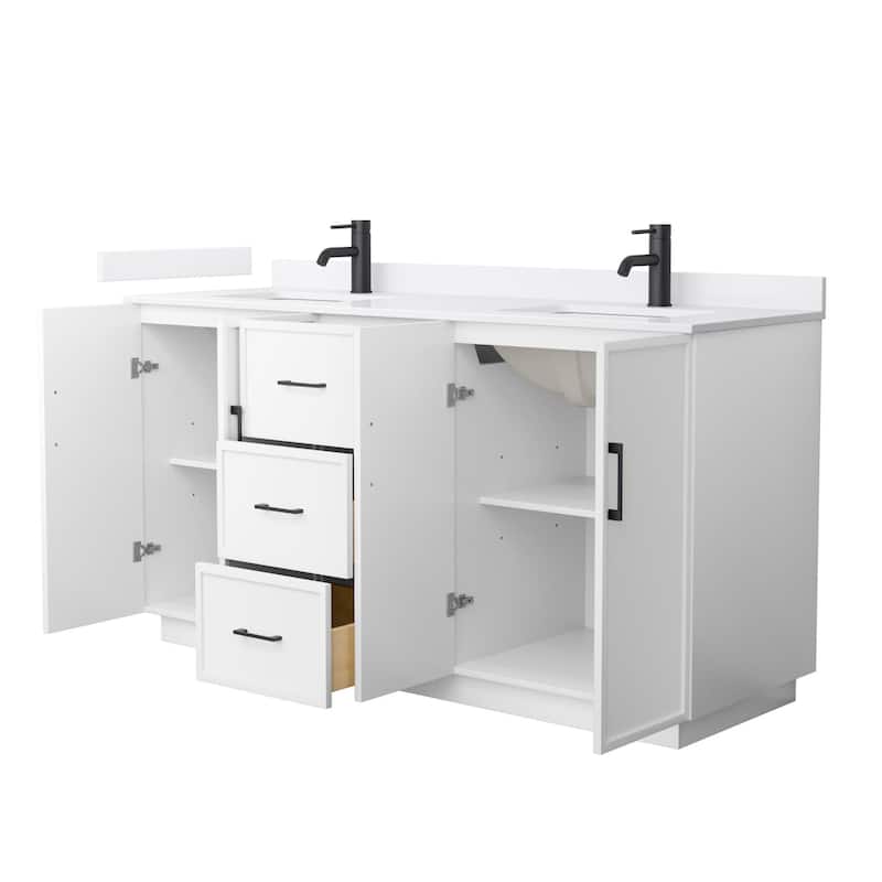 Wyndham Collection WCH7474-66D-VCA-MXX Elan TK 66" Free Standing
