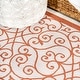 preview thumbnail 38 of 161, JONATHAN Y Ourika Vintage Filigree Textured Weave Indoor/Outdoor Area Rug