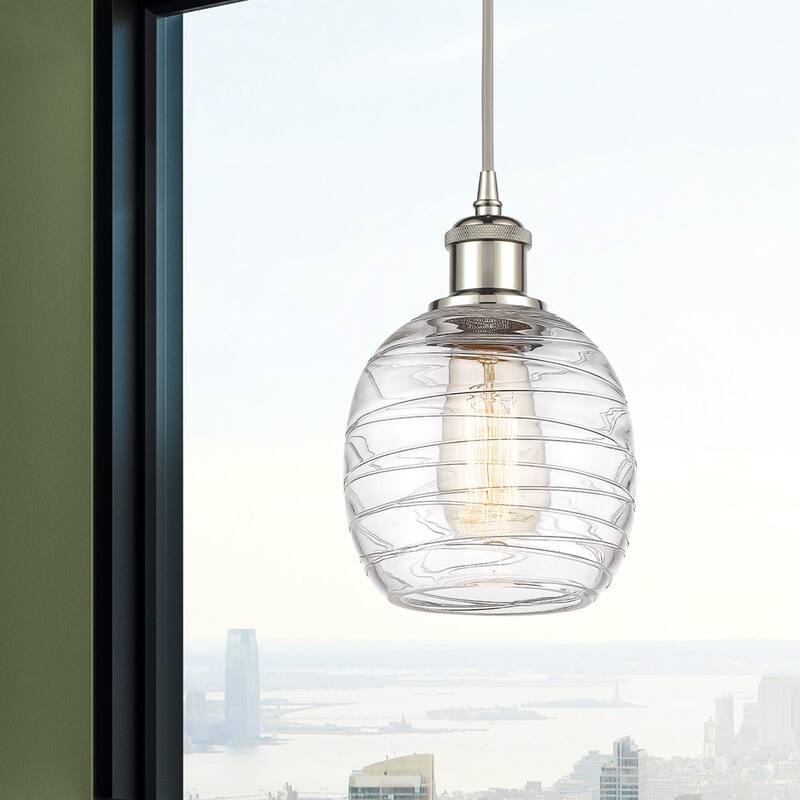 Innovations Lighting 516-1P-9-6 Belfast Pendant Belfast 6" Wide Mini