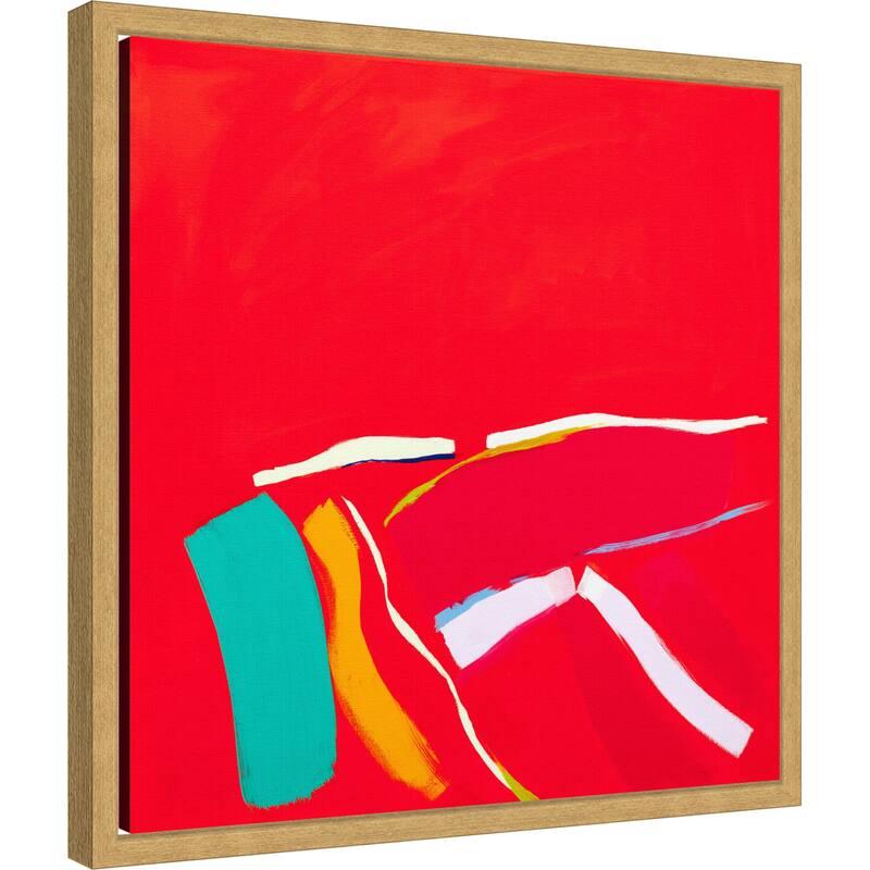 Passion by Angie Kenber Framed Canvas Wall Art Print