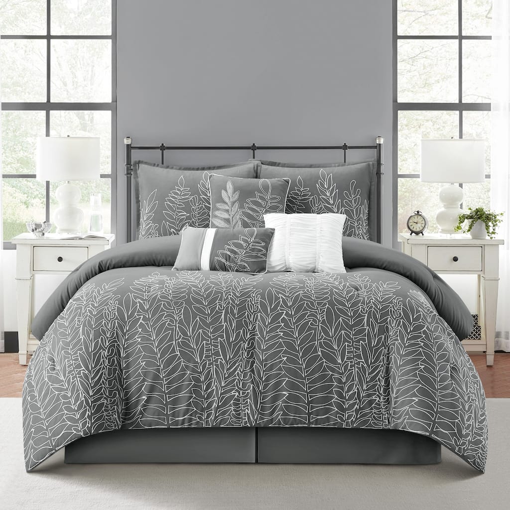 Nanshing Hailey 7-Piece Embellished Comforter Set