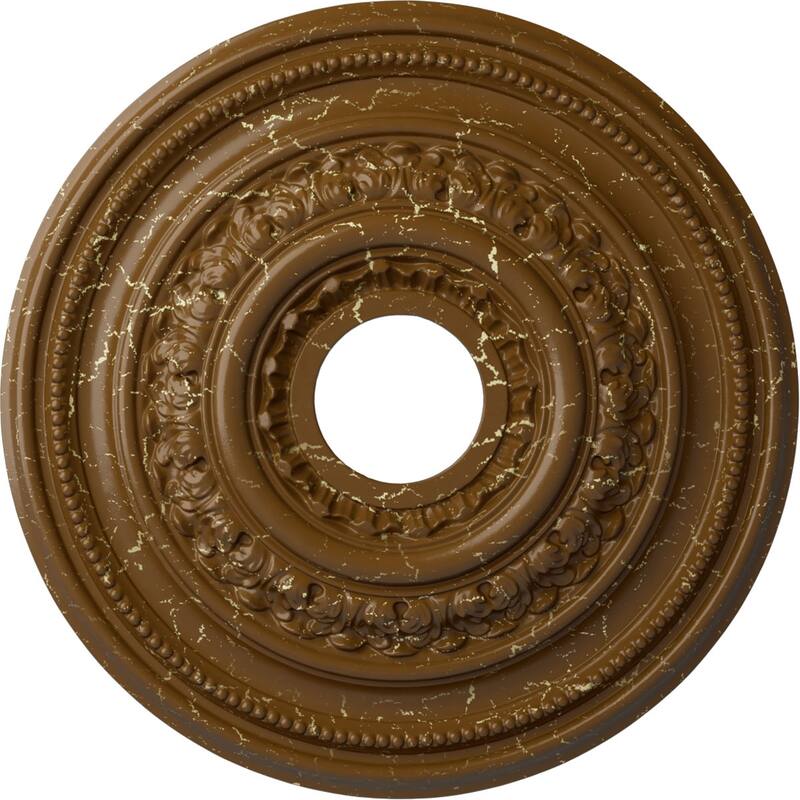 17 5/8"OD X 3 5/8"ID X 1 7/8"P Orleans Ceiling Medallion