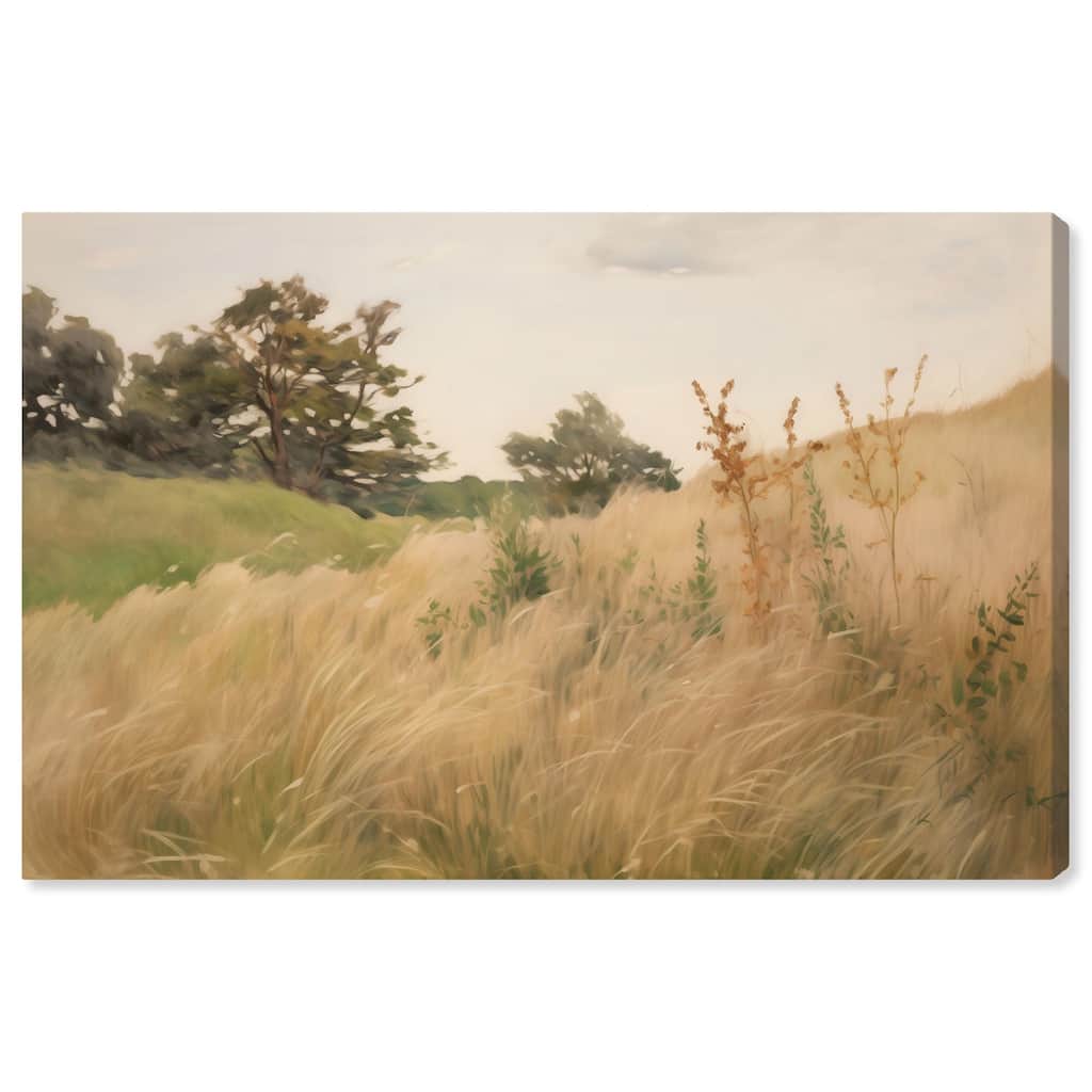Cogon Grass Breeze I Canvas by Art Remedy, Gallery Wrapped