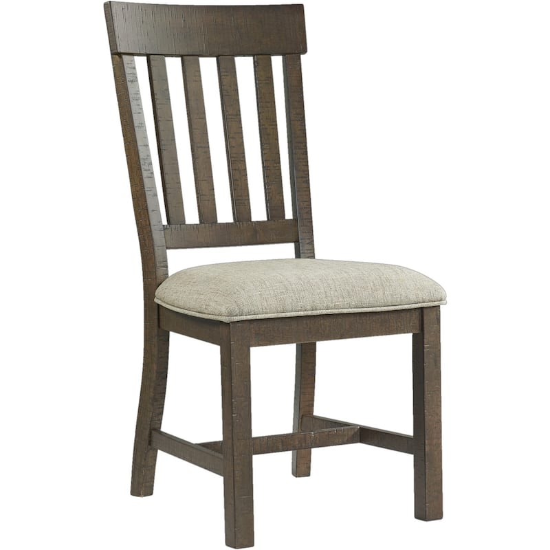 Sullivan Burnished Clay Slat Back Side Chairs (Set of 2)