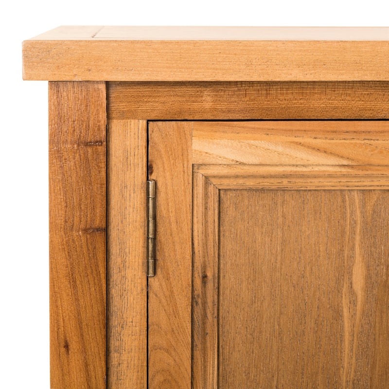 SAFAVIEH Milenija Oak Finish Storage Sideboard - 45.7" x 15" x 34" - 17Wx48Dx22H