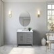 preview thumbnail 111 of 128, Vanity Art 42" Single Sink Bathroom Vanity Cabinet with Engineered Marble Countertop