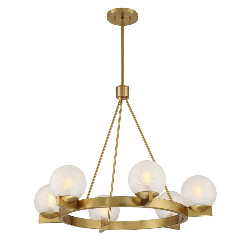 Savoy House 1-1014-6 Darien 6 Light 32" Wide Chandelier