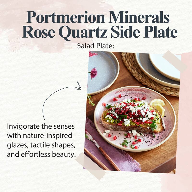 Portmeirion Minerals Set of 4 Side Plates - 8.5 inch