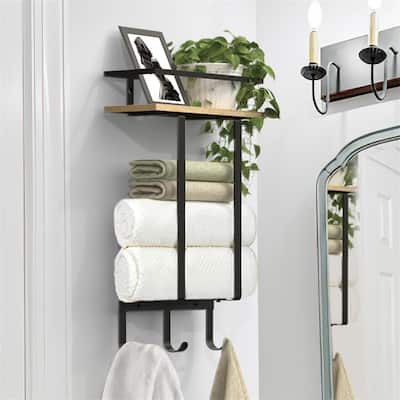 Towel Racks Wall Mounted for Bathroom